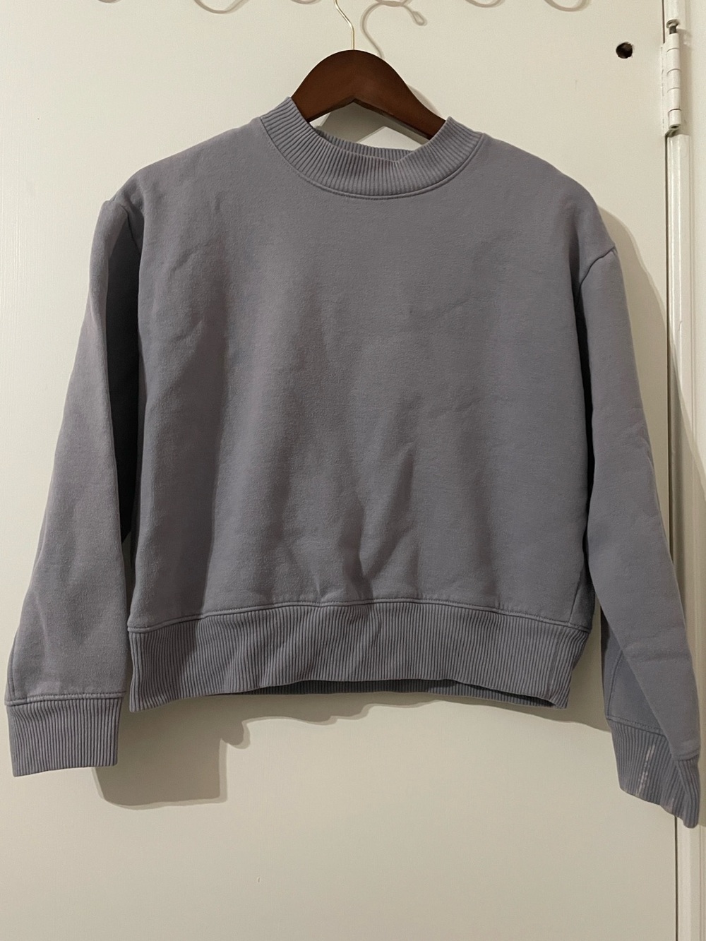 a new day Gray Crewneck Sweatshirt
